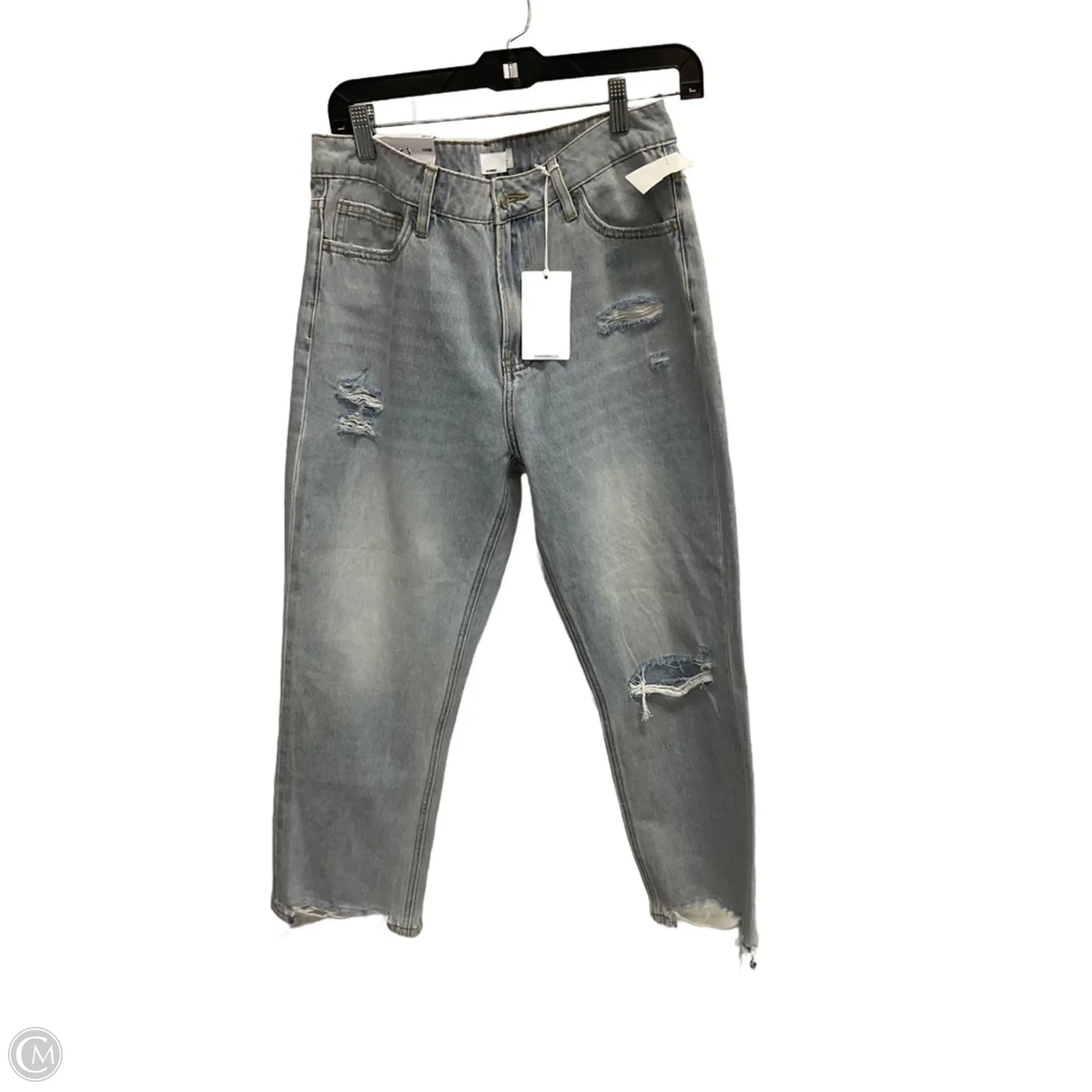 Jeans Straight By Vervet In Blue Denim, Size: 8