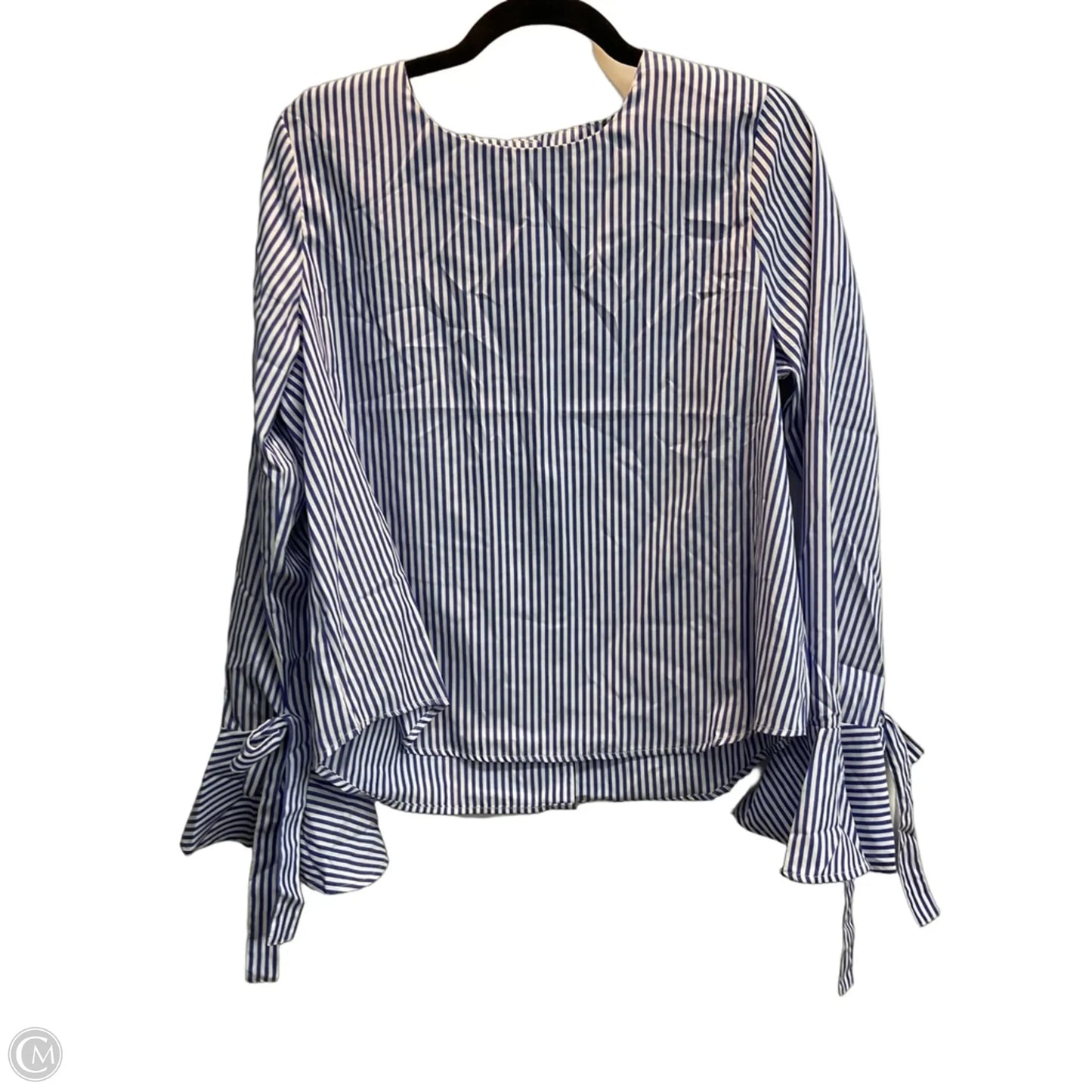Top Long Sleeve By Joa In Striped Pattern, Size: M
