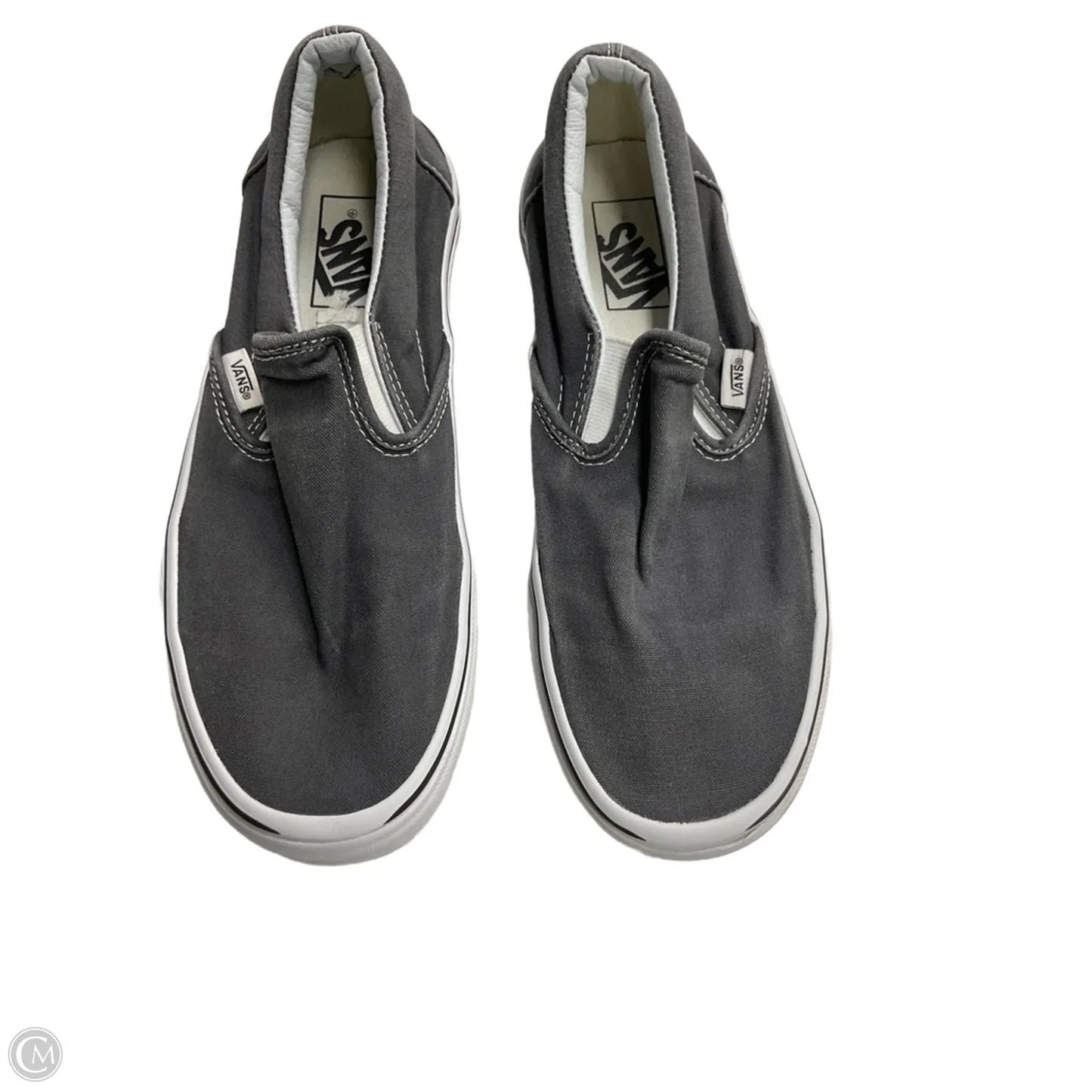 Shoes Sneakers By Vans In Grey, Size: 9