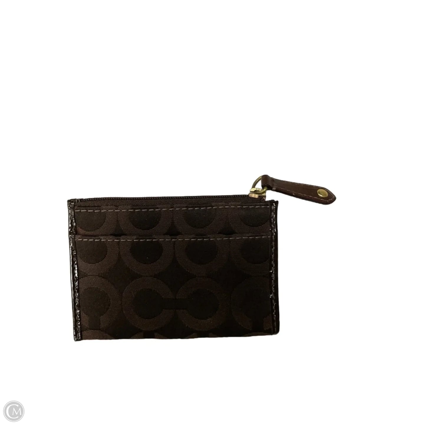 Coin Purse Designer By Coach, Size: Small