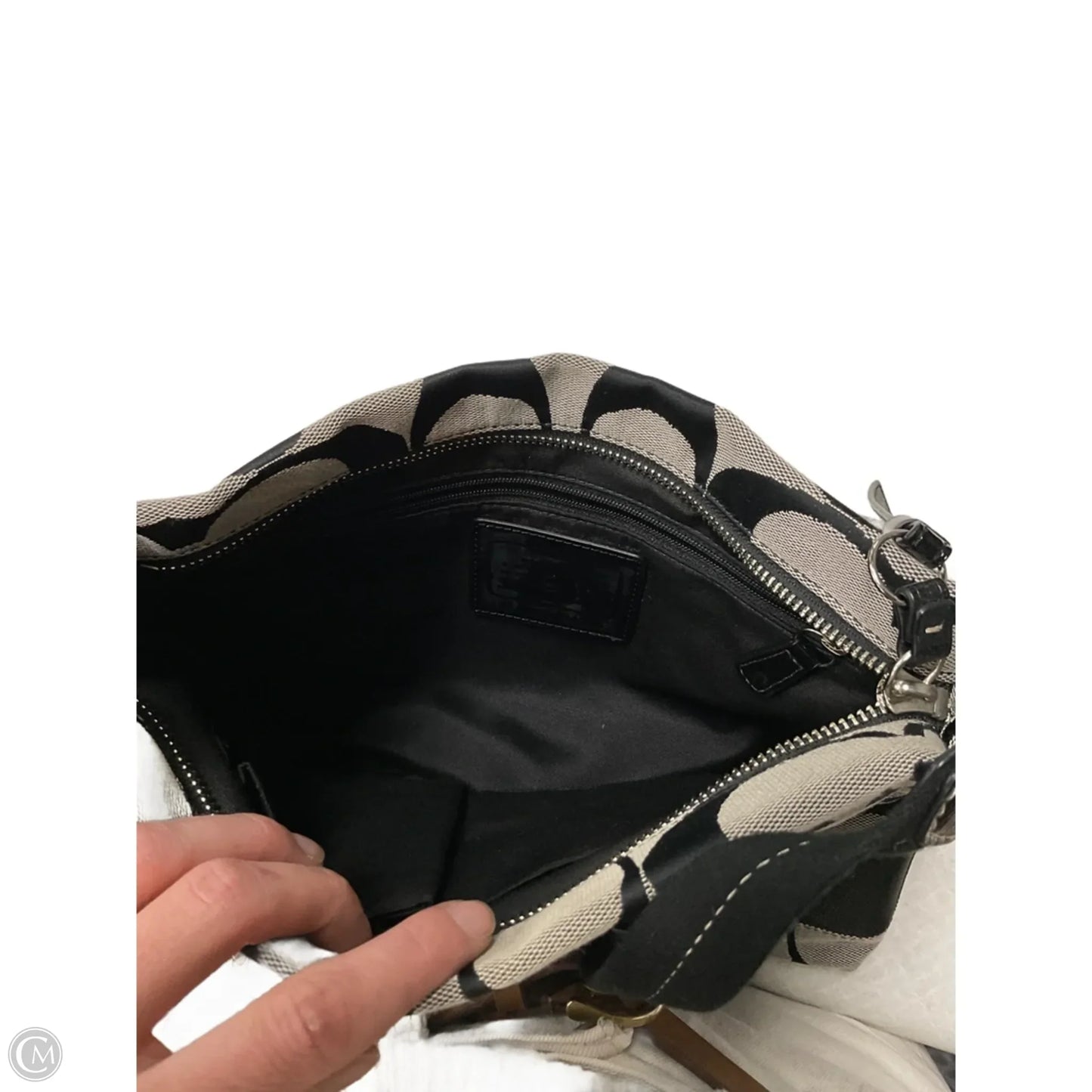 Crossbody Designer By Coach, Size: Large