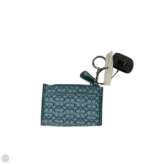 Coin Purse Designer By Coach, Size: Small