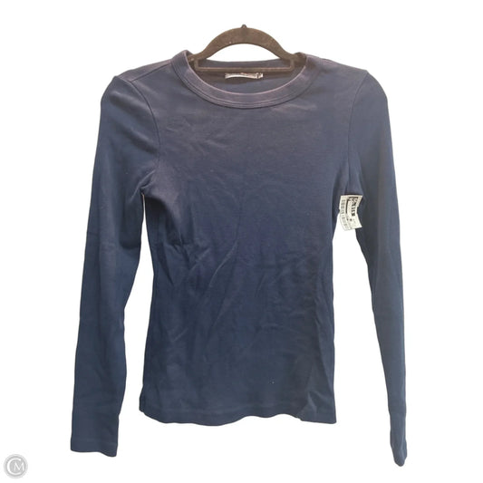 Top Long Sleeve Basic By Michael Stars In Navy, Size: Osfm