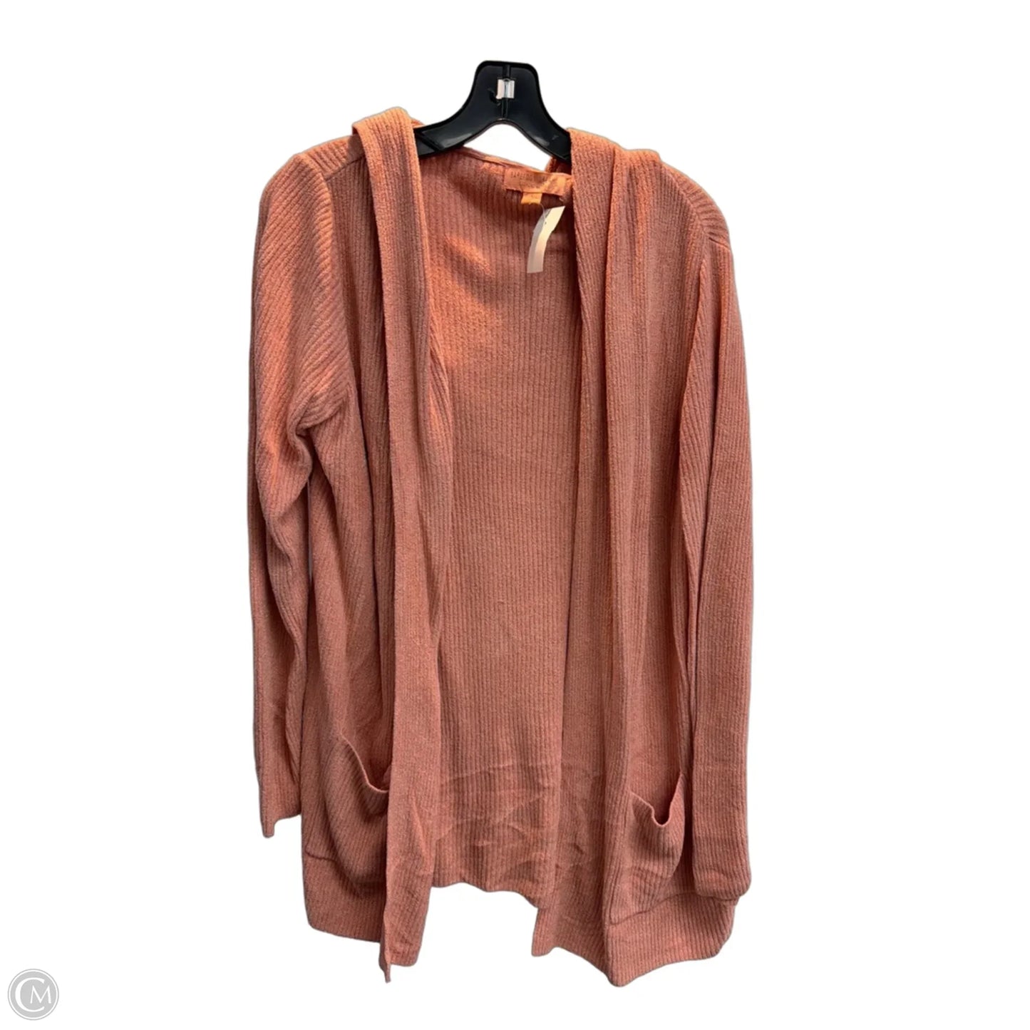 Sweater Cardigan By Barefoot Dreams In Peach, Size: L