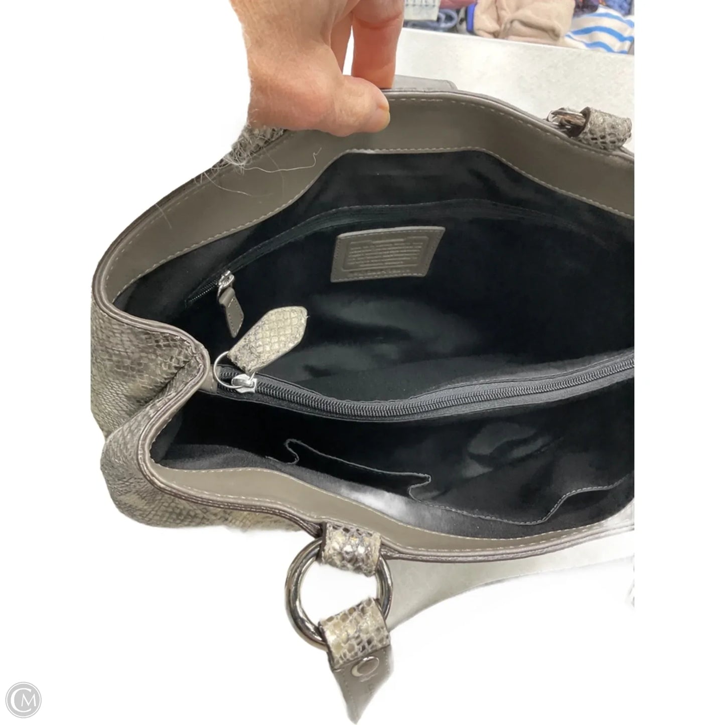 Handbag Designer By Coach, Size: Medium