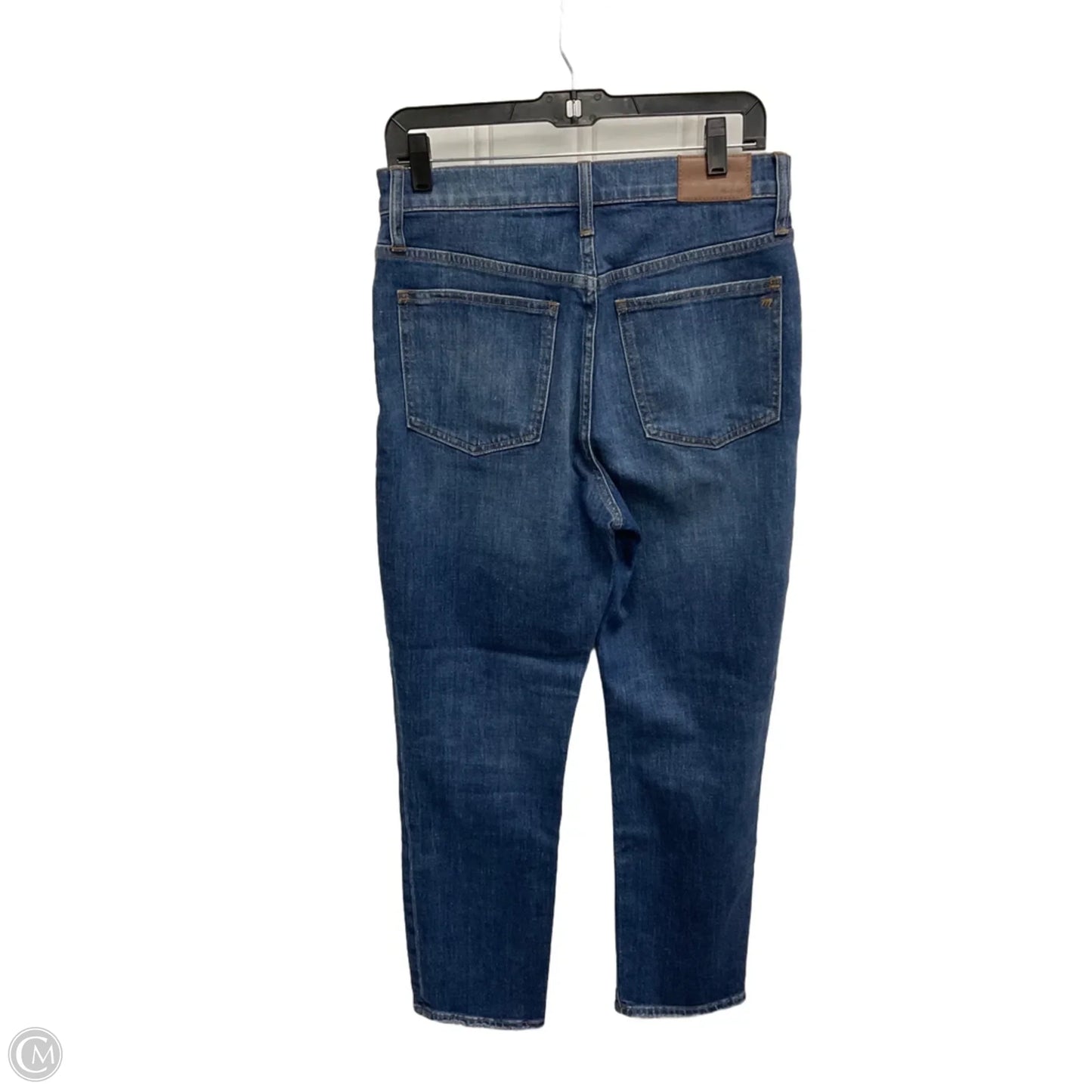 Jeans Straight By Madewell In Blue Denim, Size: 6