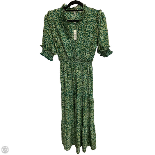 Dress Casual Maxi By Max Studio In Green, Size: L