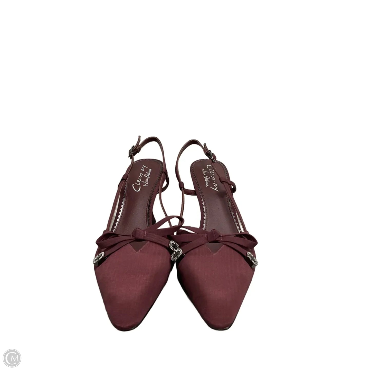 Shoes Heels Kitten By Circus By Sam Edelman In Maroon, Size: 9.5