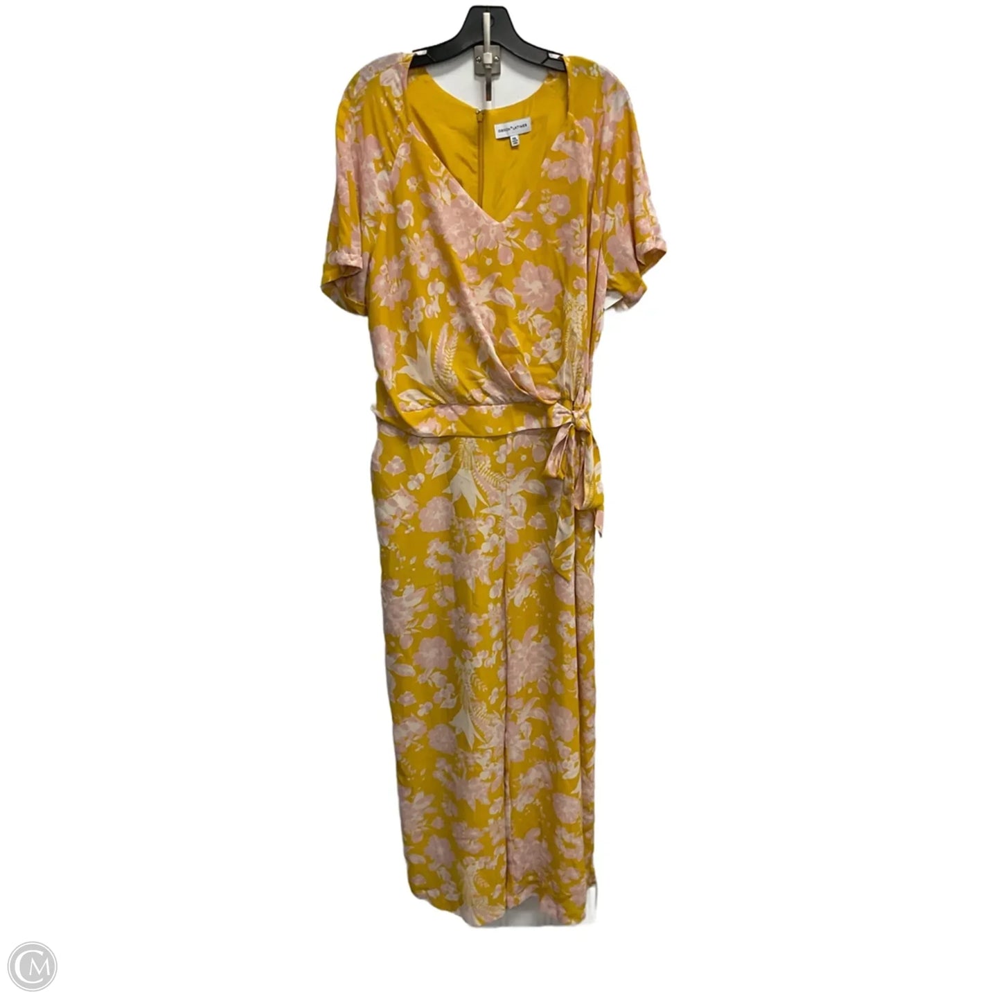 Dress Party Long By Gibson And Latimer In Yellow, Size: Xxl