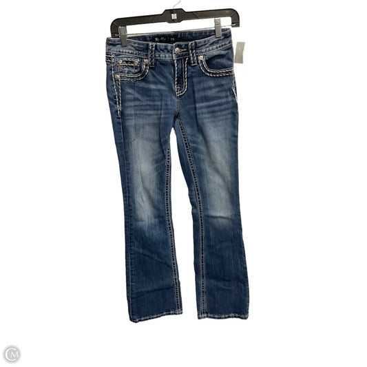 Jeans Boot Cut By Miss Me In Blue Denim, Size: 2
