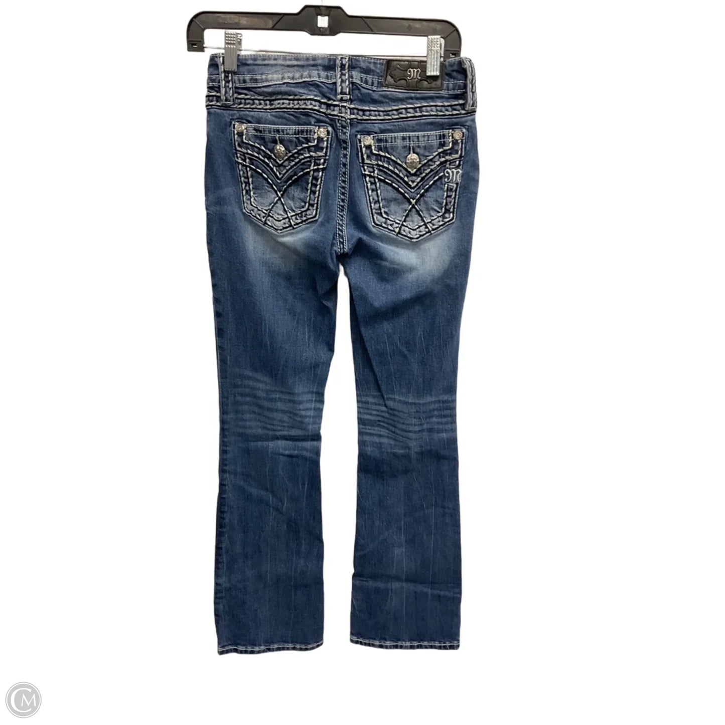 Jeans Boot Cut By Miss Me In Blue Denim, Size: 2