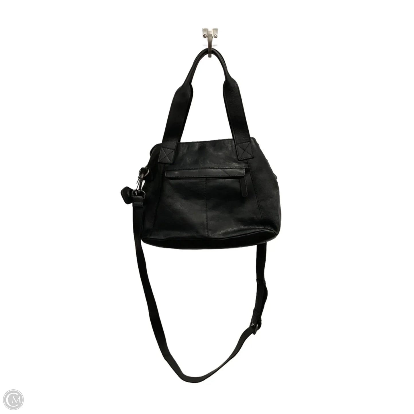 Handbag Leather By Cmc, Size: Medium
