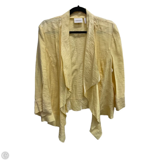 Shawl By Chicos In Yellow, Size: Xl
