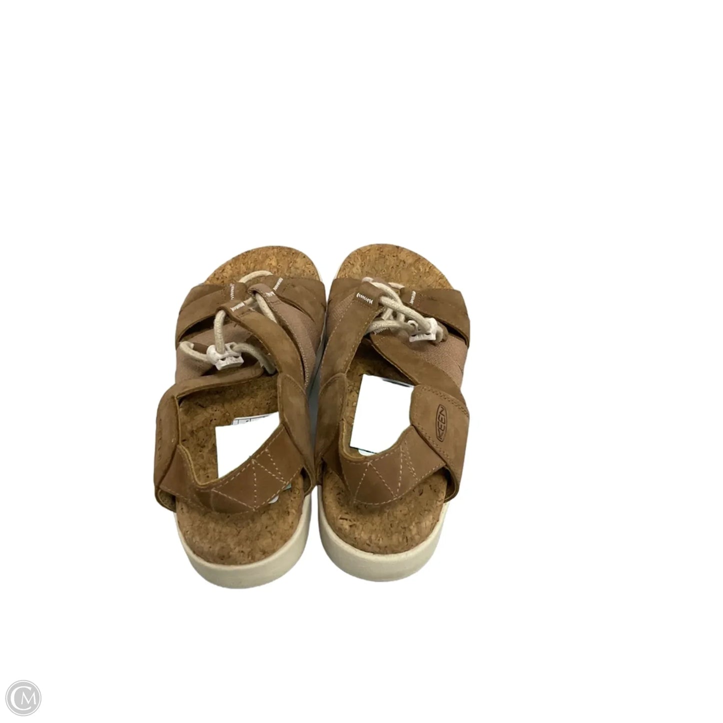 Sandals Flats By Keen In Brown, Size: 9