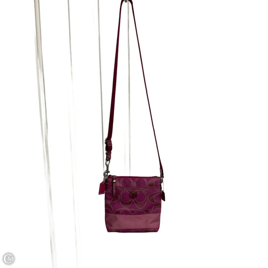 Crossbody Designer By Coach, Size: Small