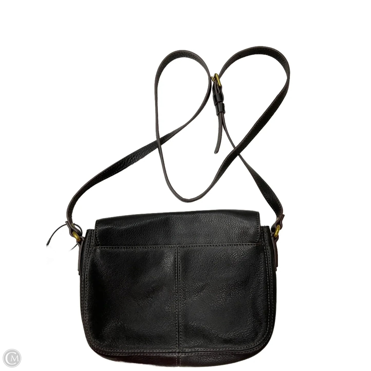 Crossbody Leather By Fossil, Size: Small