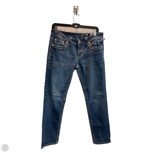 Jeans Skinny By Miss Me In Blue Denim, Size: 8