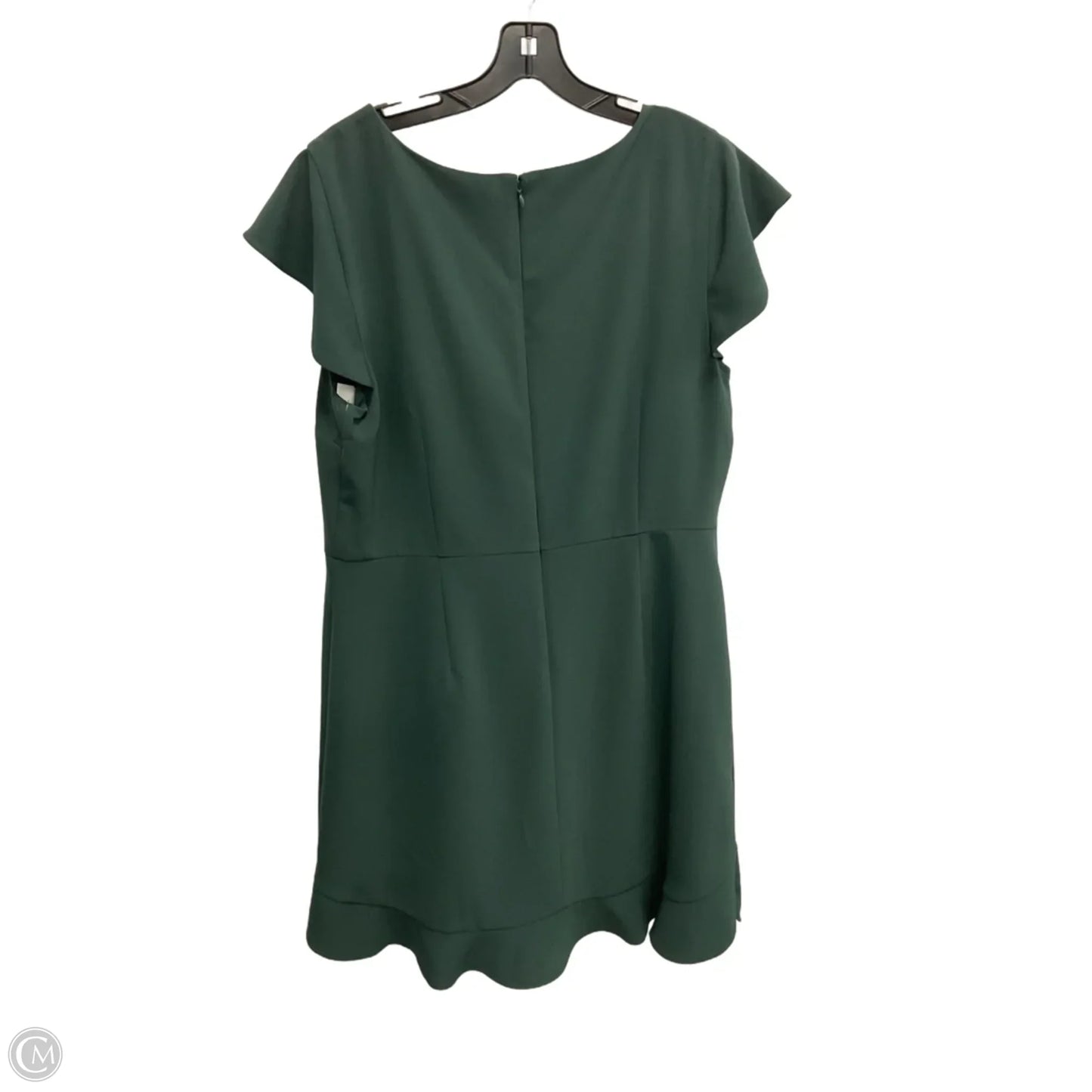 Dress Party Midi By Loft In Green, Size: L