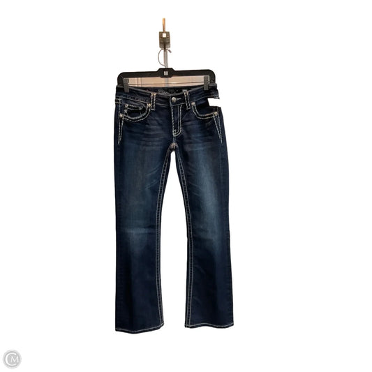 Jeans Boot Cut By Miss Me In Blue Denim, Size: 8