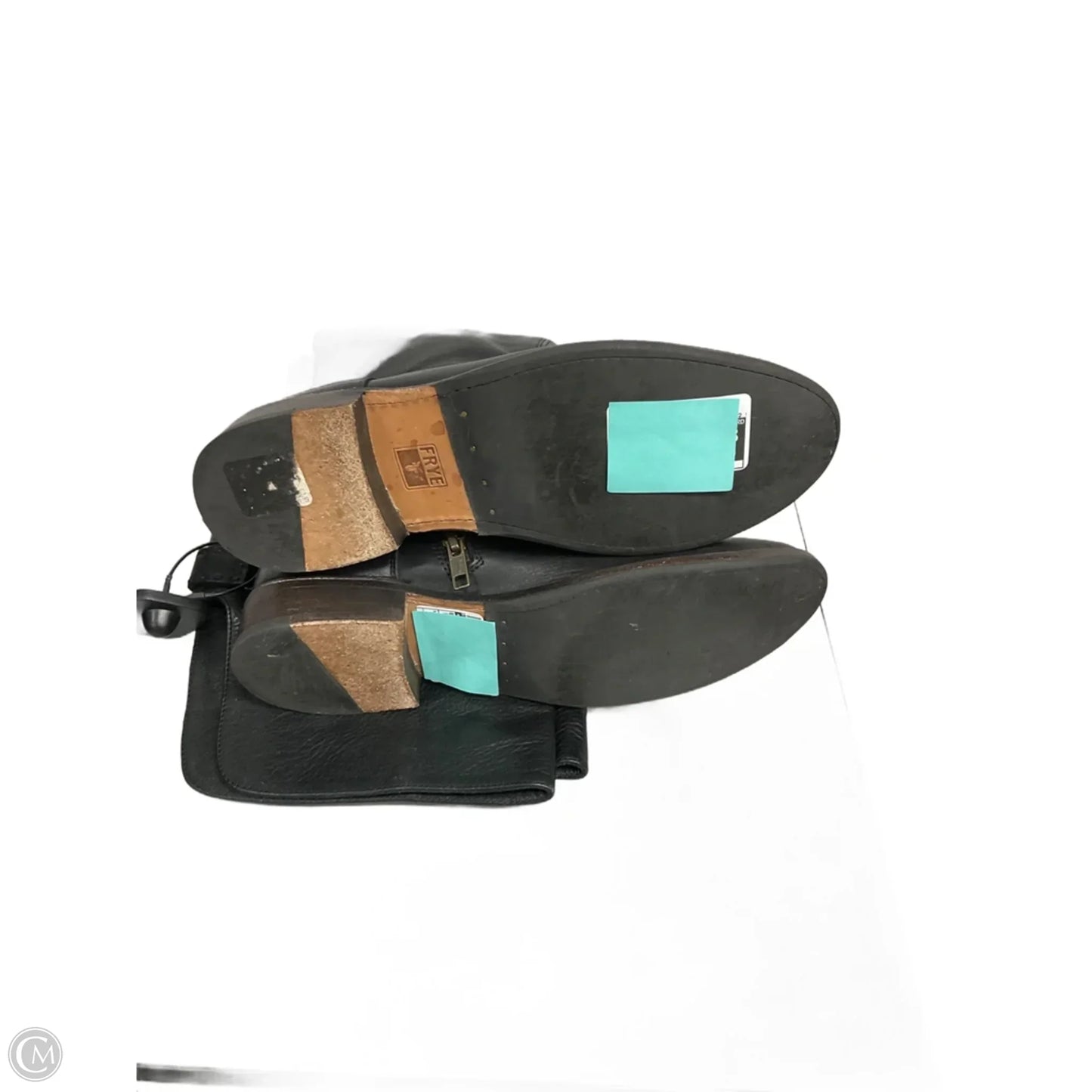 Boots Designer By Frye In Black, Size: 7.5