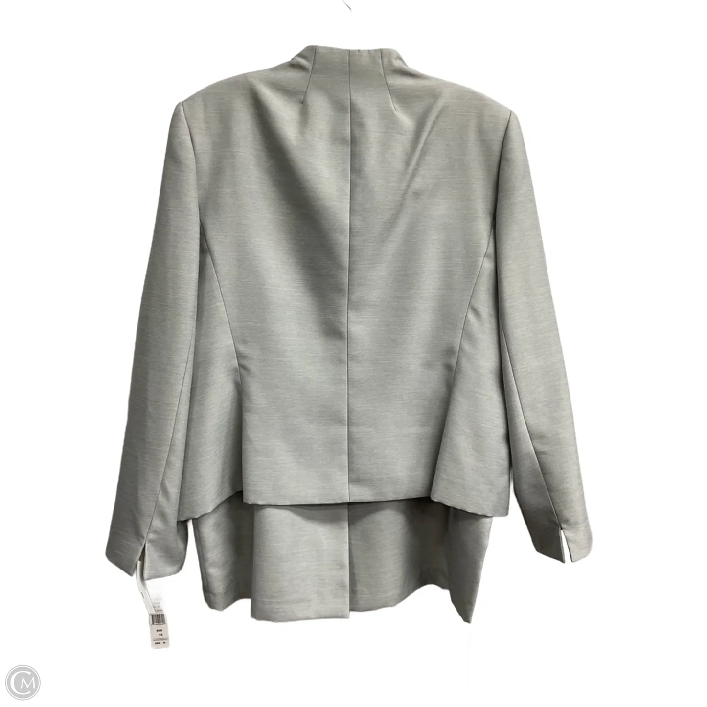 Skirt Set 2pc By John Meyer In Grey, Size: Xl