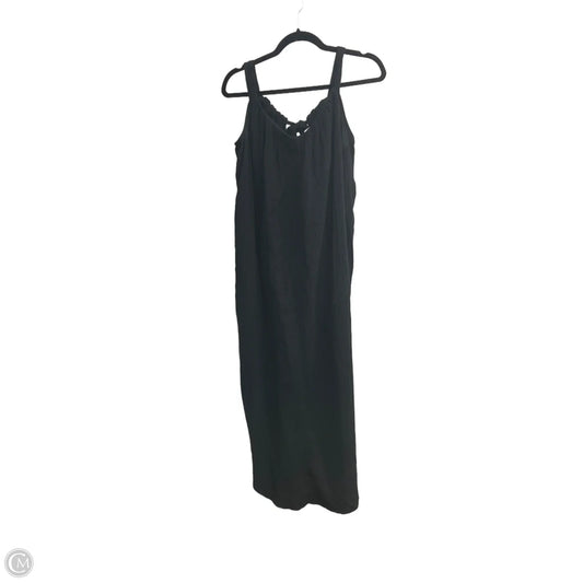 Dress Casual Maxi By Old Navy In Black, Size: L