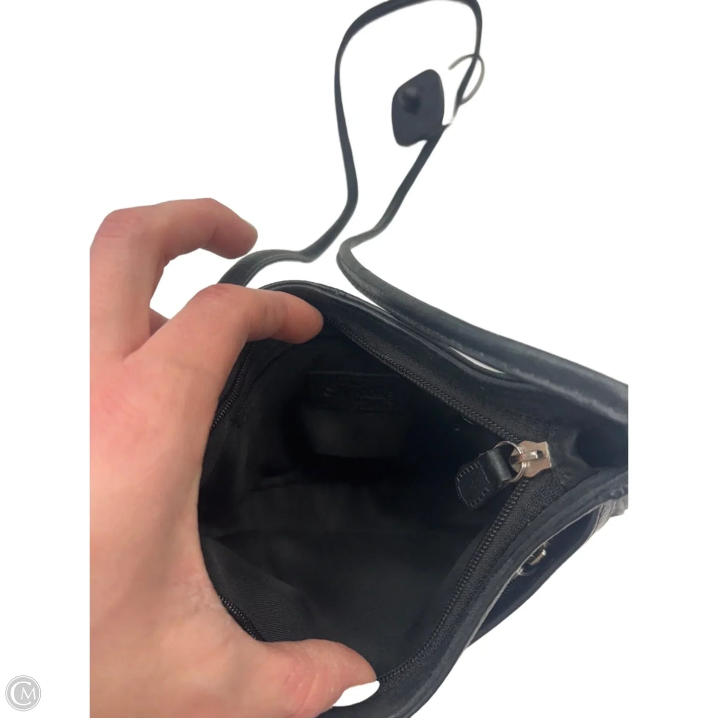 Crossbody Leather By Fossil, Size: Small