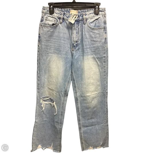 Jeans Wide Leg By Altard State In Blue Denim, Size: 4