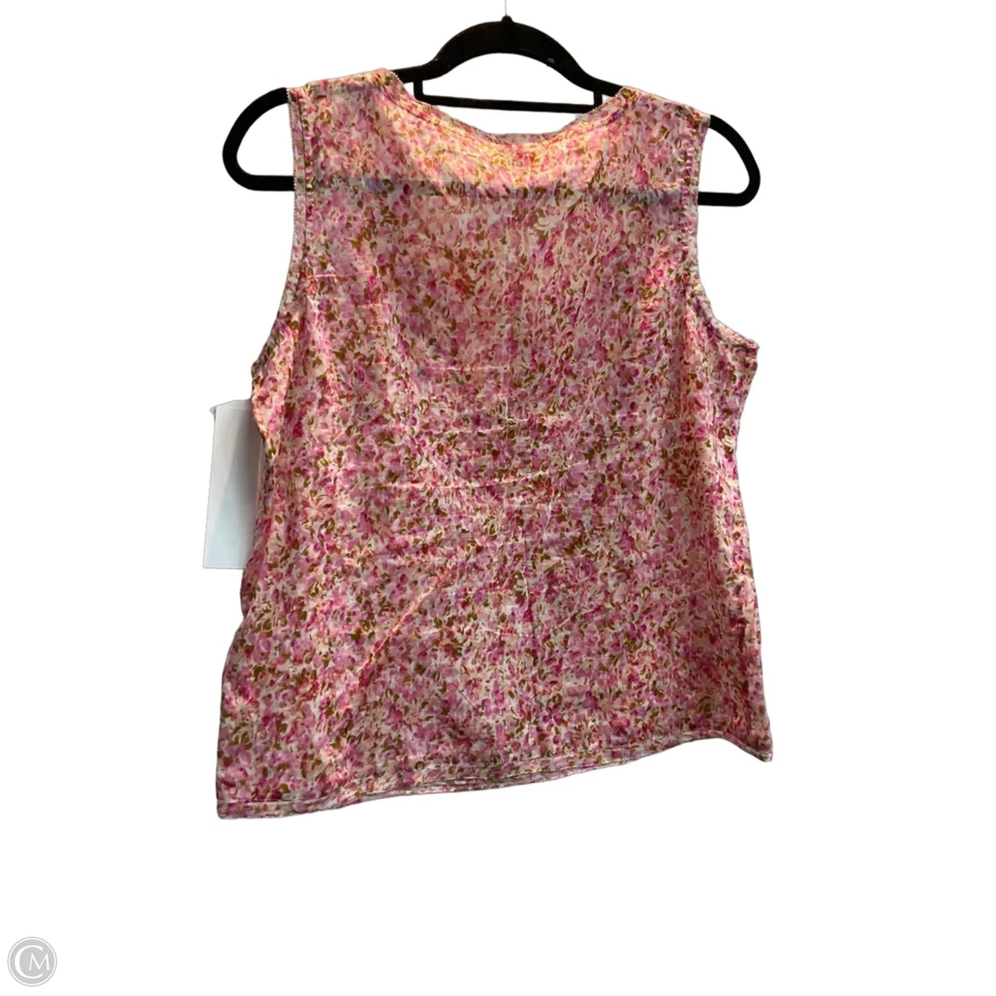 Top Sleeveless By Talbots In Pink, Size: Mp