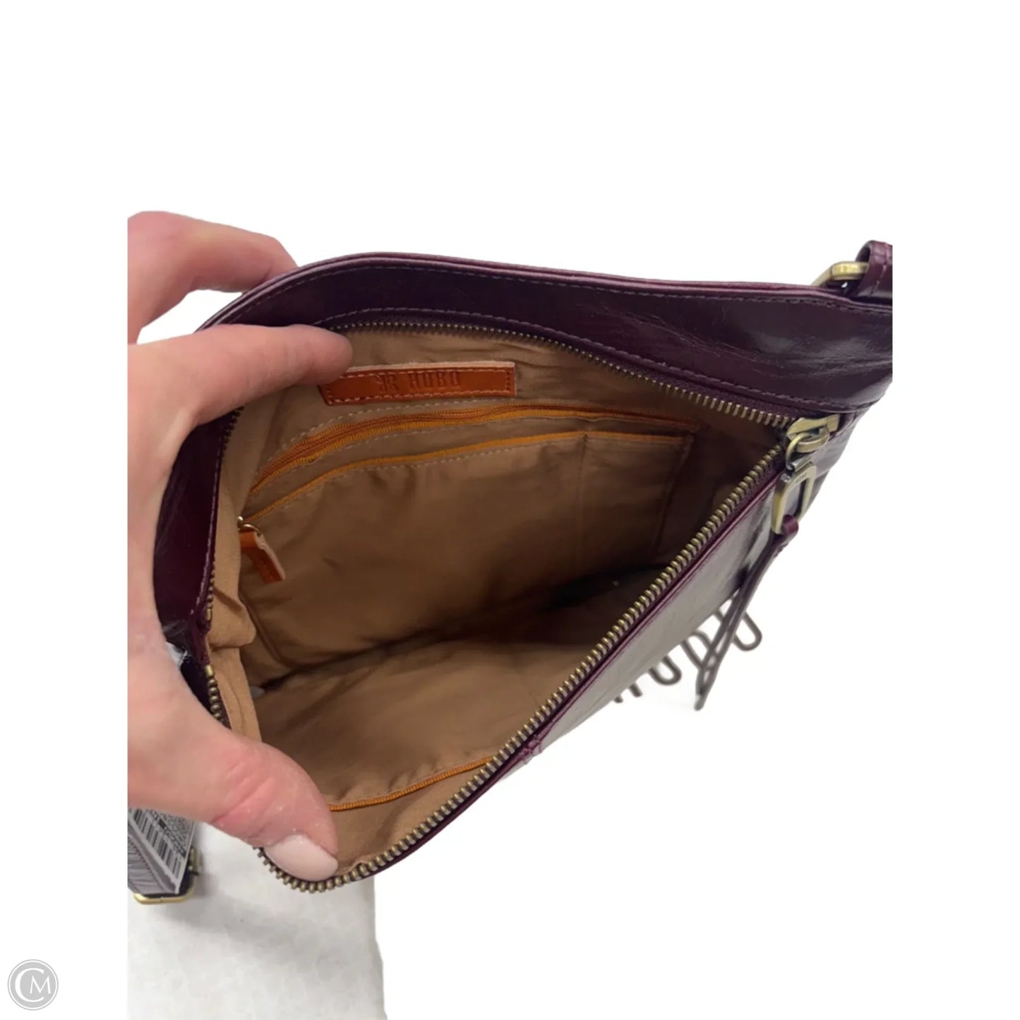 Crossbody Leather By Hobo Intl, Size: Medium