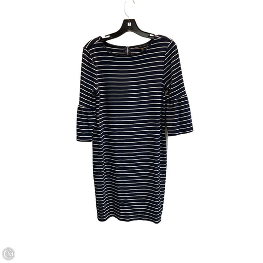 Dress Casual Short By White House Black Market In Striped Pattern, Size: L