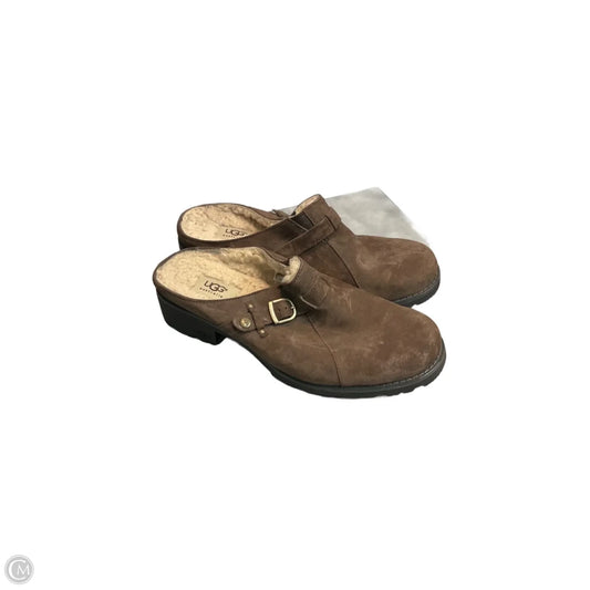 Shoes Designer By Ugg In Brown, Size: 11