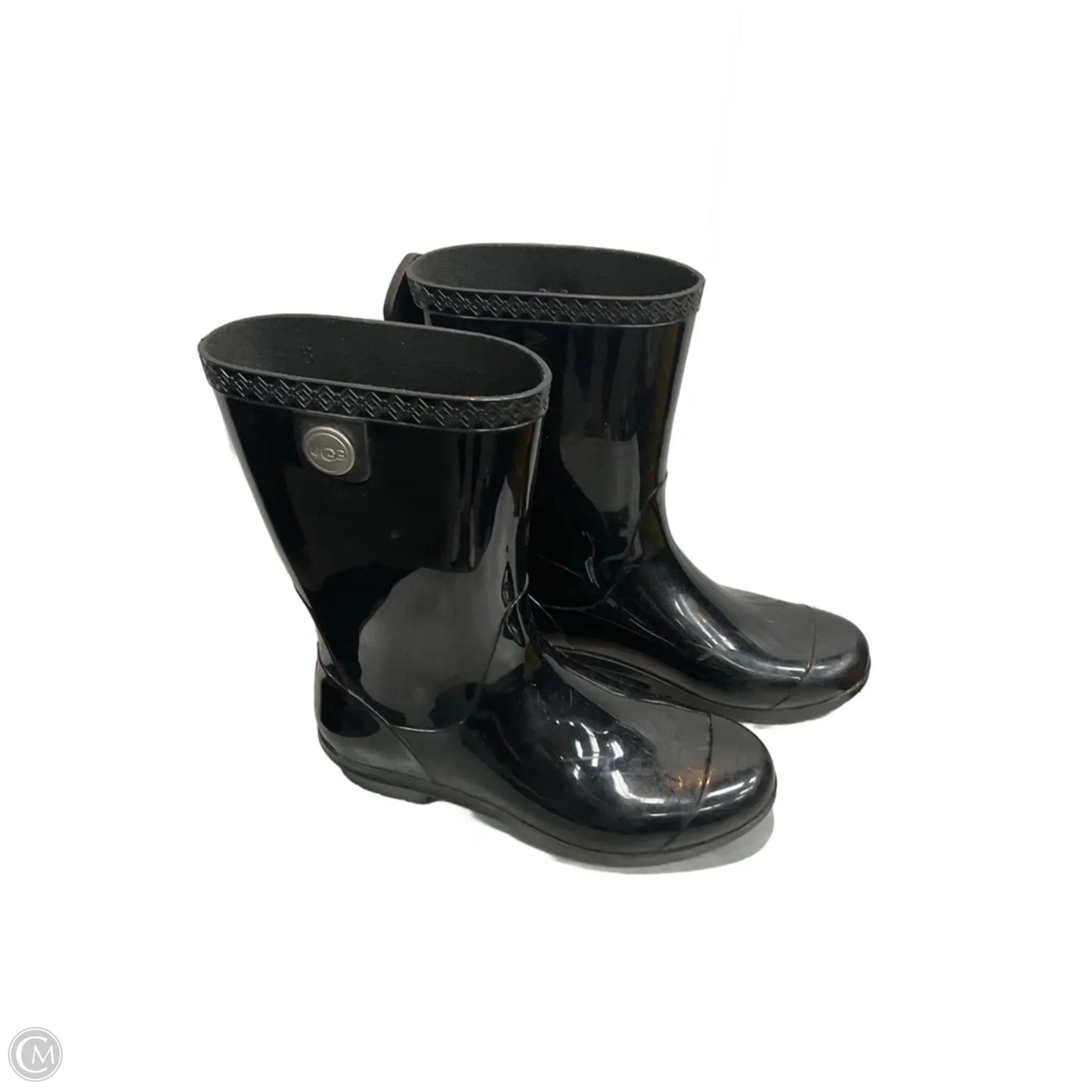 Boots Designer By Ugg In Black, Size: 8