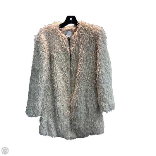 Jacket Faux Fur & Sherpa By Bb Dakota In Cream, Size: Xs