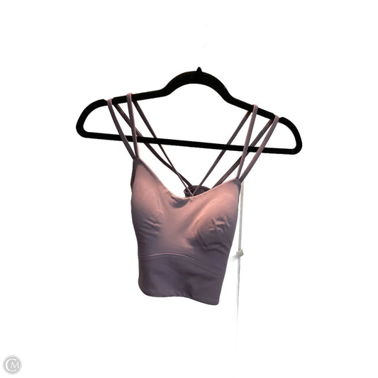 Athletic Bra By Lululemon In Purple, Size: M