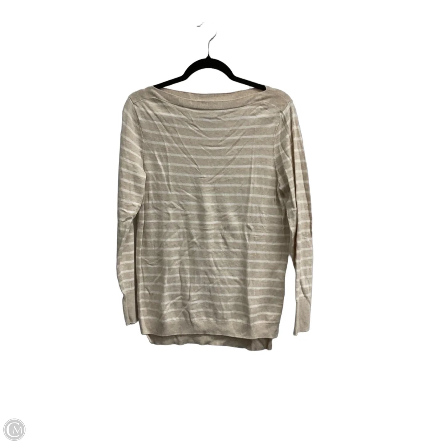 Top Long Sleeve By J. Crew In Striped Pattern, Size: M