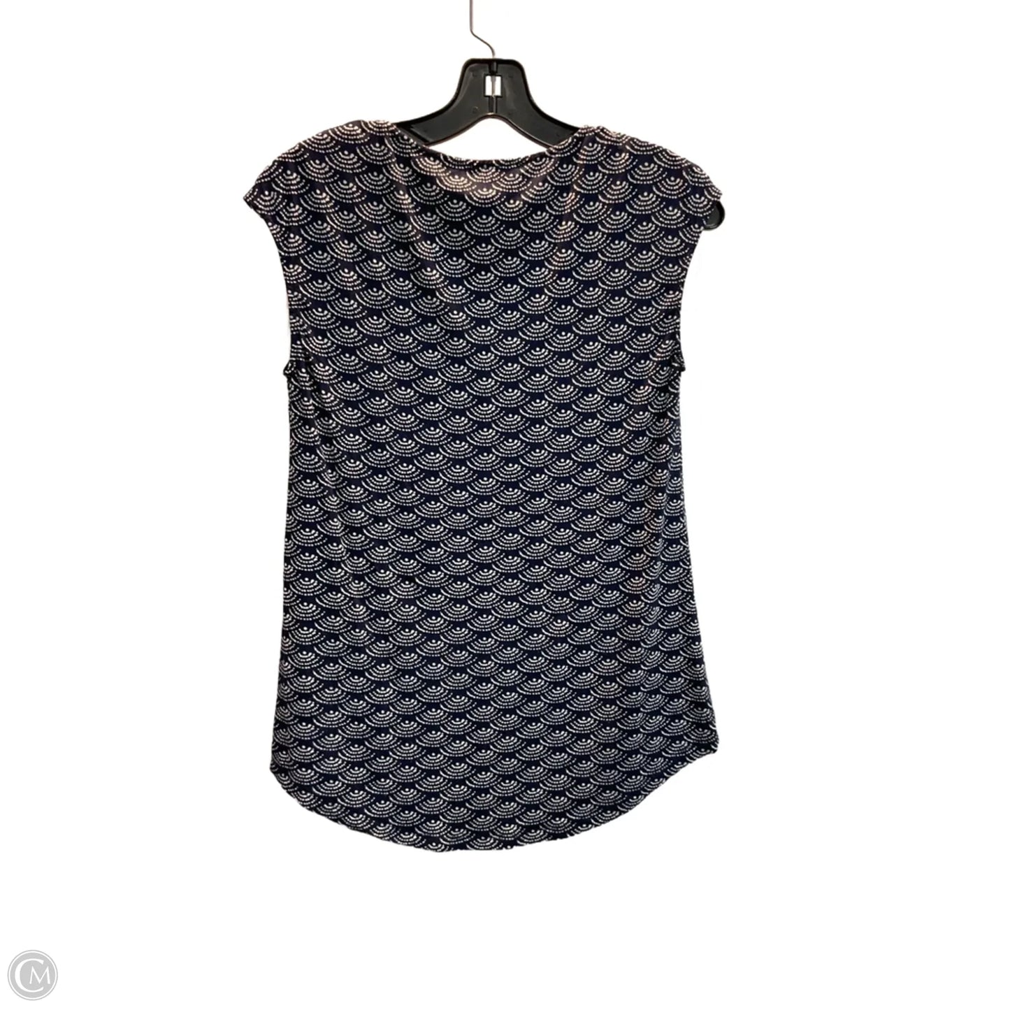 Top Sleeveless By Skies Are Blue In Navy, Size: Xs