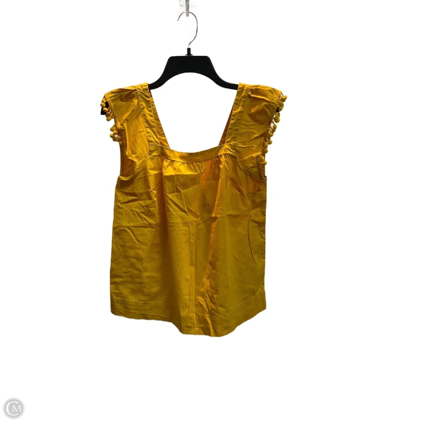 Top Sleeveless By J. Crew In Yellow, Size: Xs
