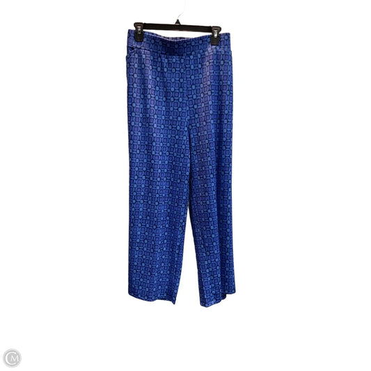 Capris By Isaac Mizrahi Live Qvc In Blue, Size: 3x