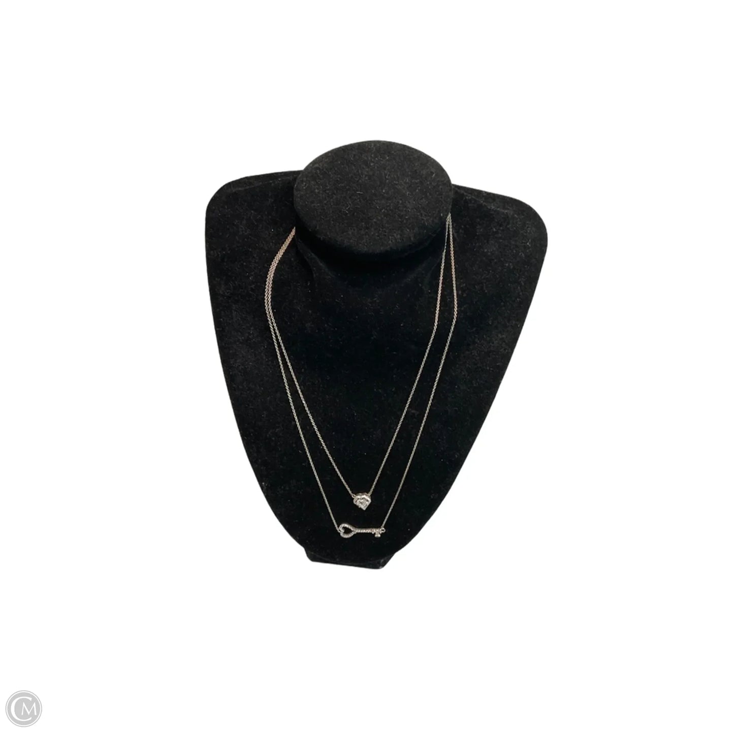Sterling Silver Necklace Layered By Clothes Mentor