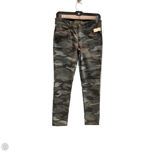 Jeans Skinny By Democracy In Camouflage Print, Size: 4