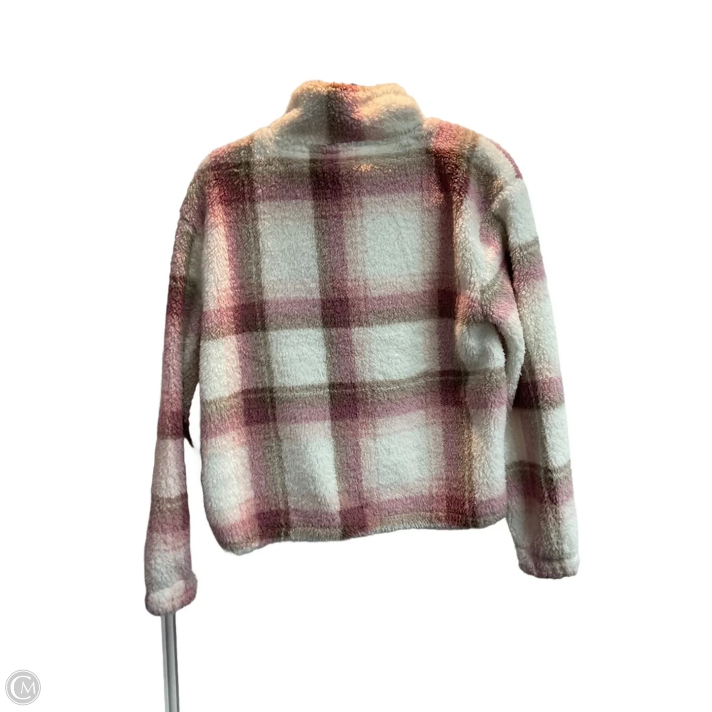 Athletic Fleece By No Boundaries In Plaid Pattern, Size: M