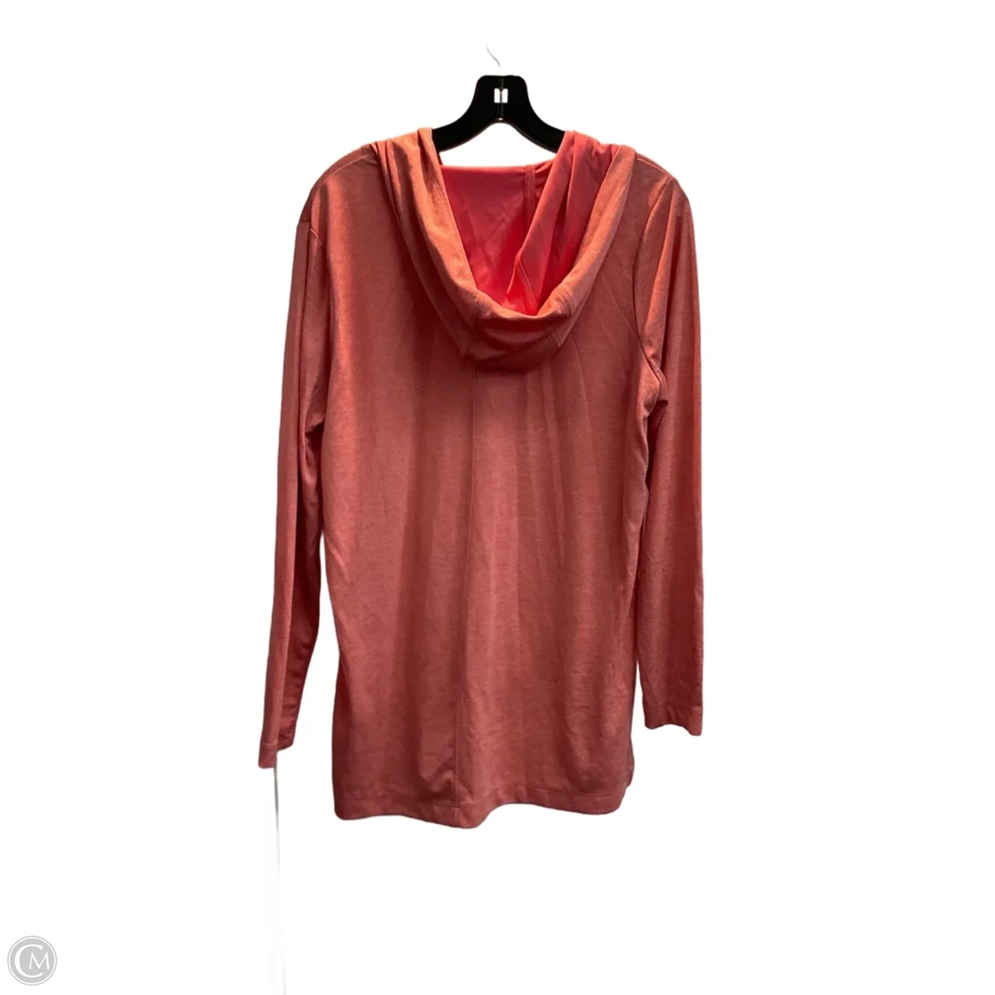 Athletic Top Long Sleeve Hoodie By Duluth Trading In Pink, Size: M
