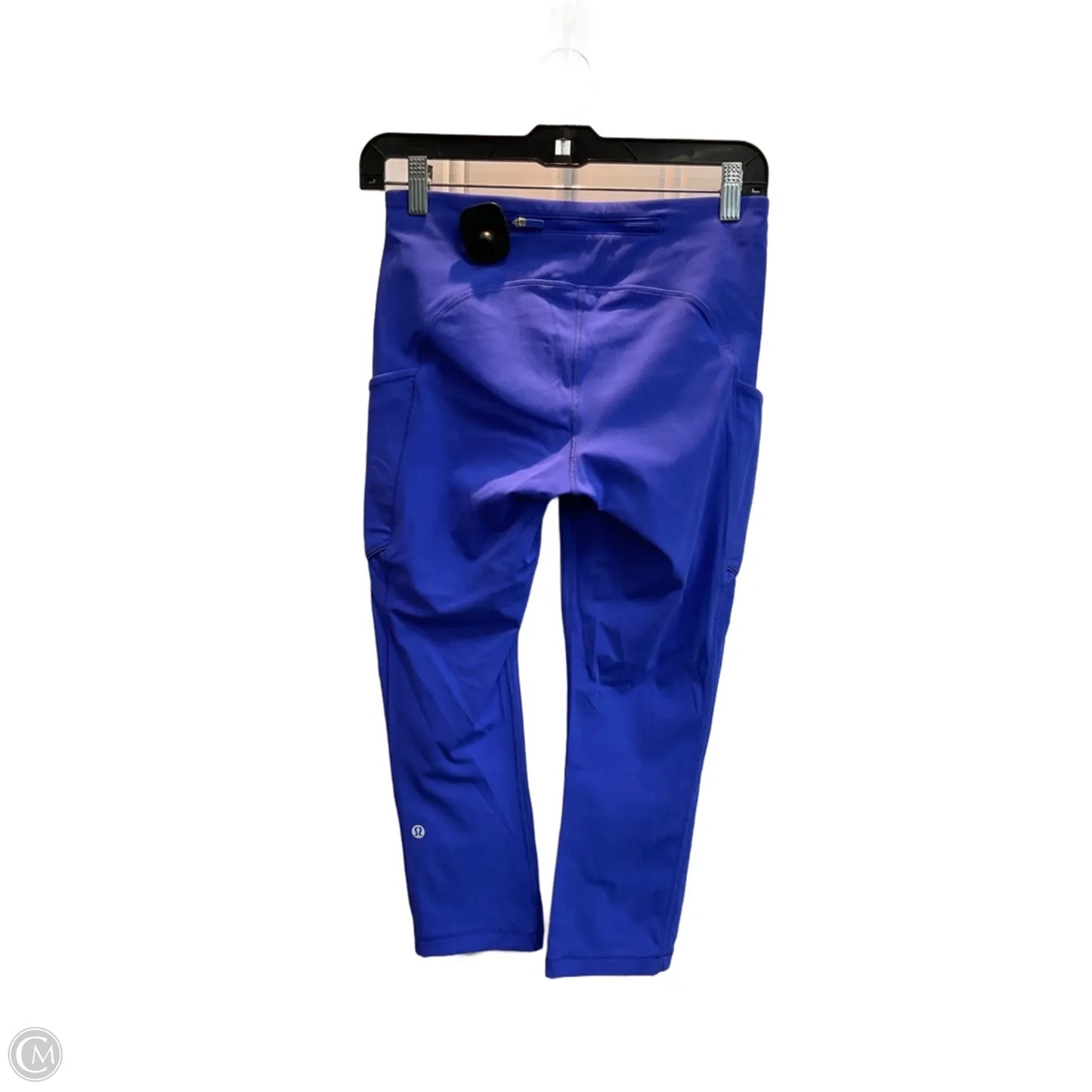Athletic Capris By Lululemon In Blue, Size: S
