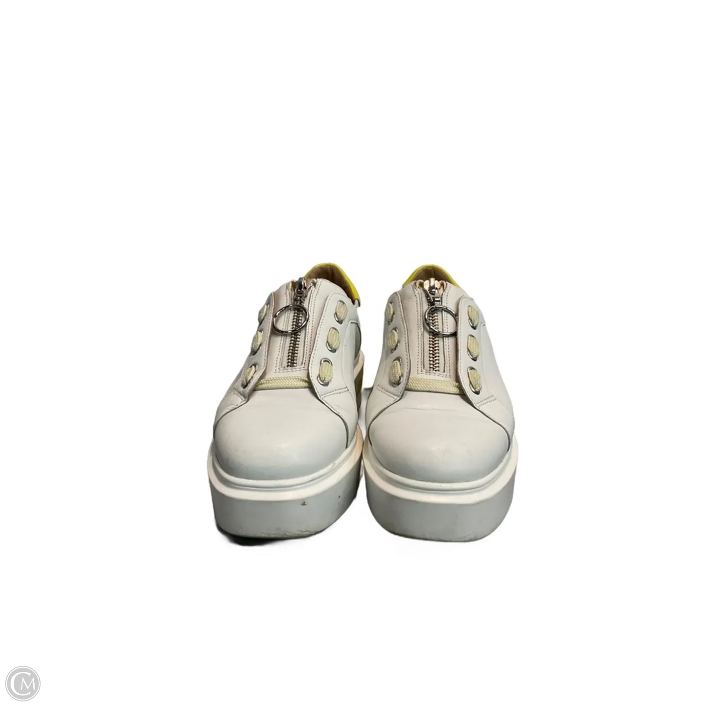 Shoes Sneakers By Linea Paolo In White, Size: 6.5