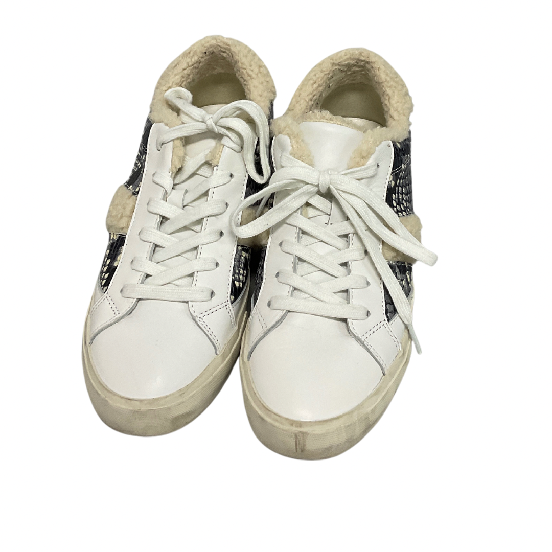 Shoes Sneakers By Marc Fisher In Black & Cream, Size: 8