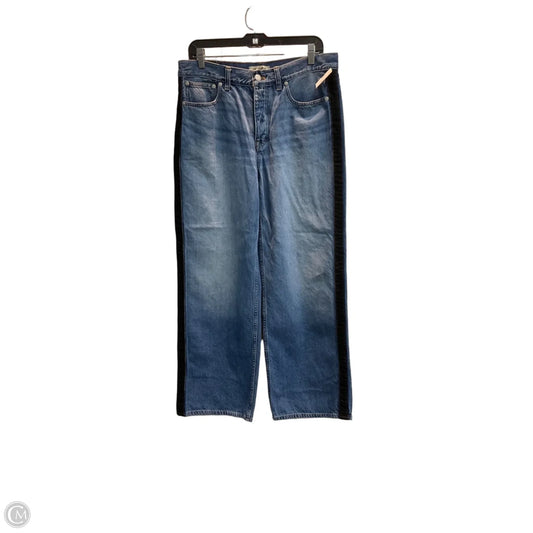 Jeans Wide Leg By Madewell In Blue Denim, Size: 6