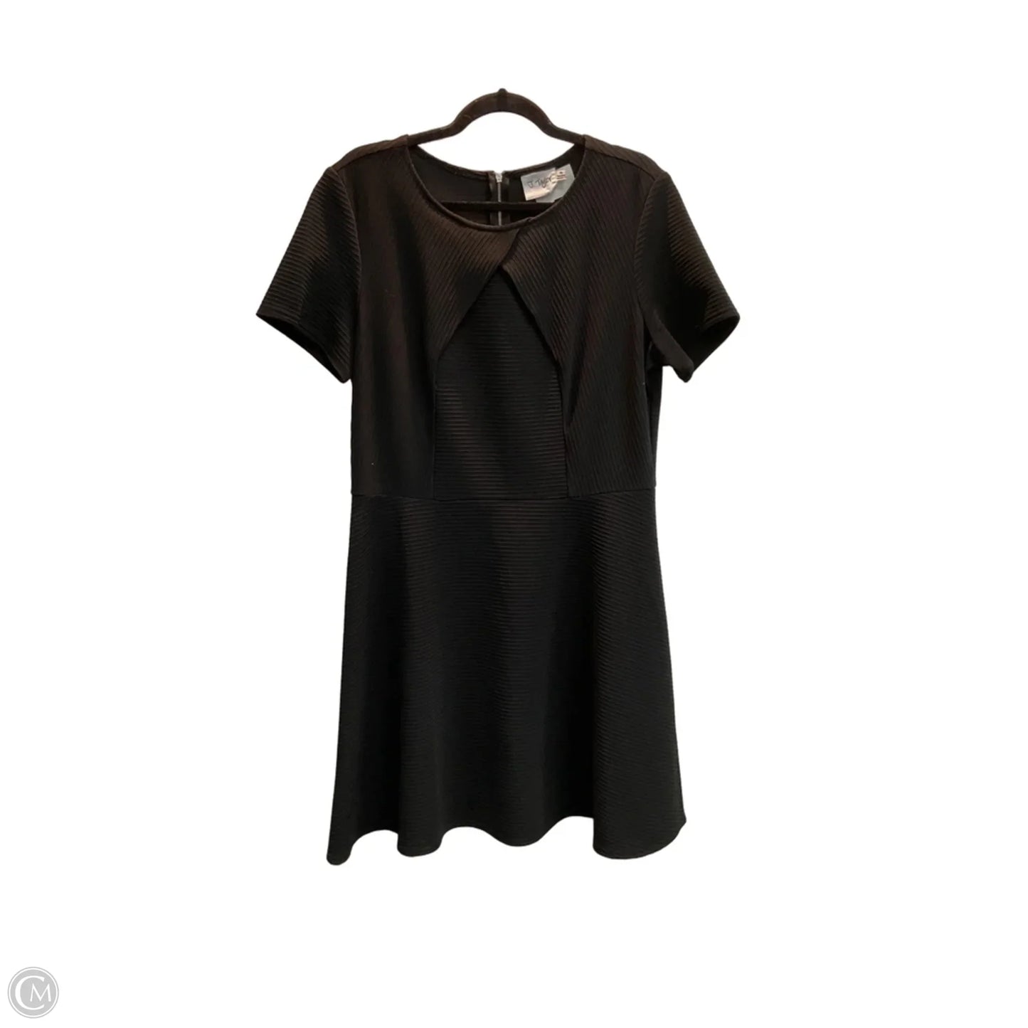 Dress Party Midi By Just Taylor In Black, Size: Xl