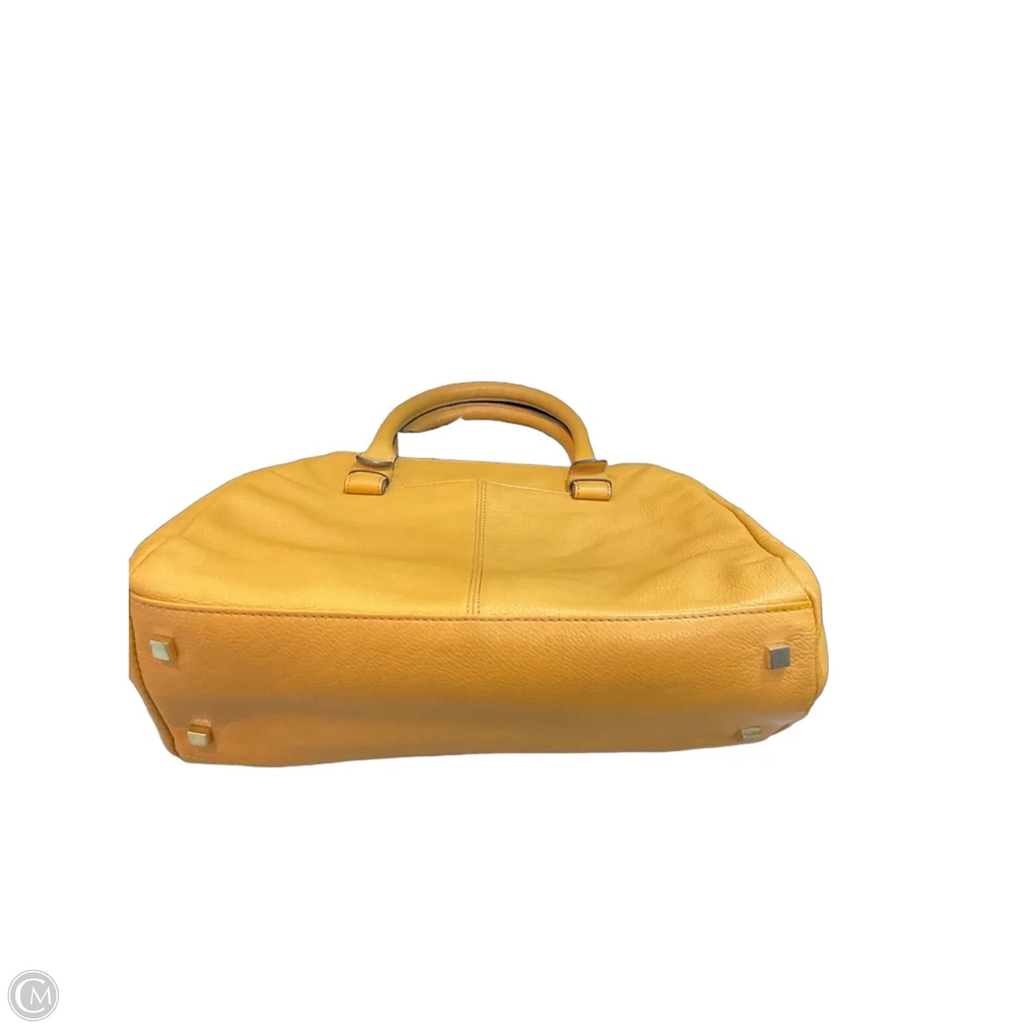 Handbag Leather By Vince Camuto, Size: Medium