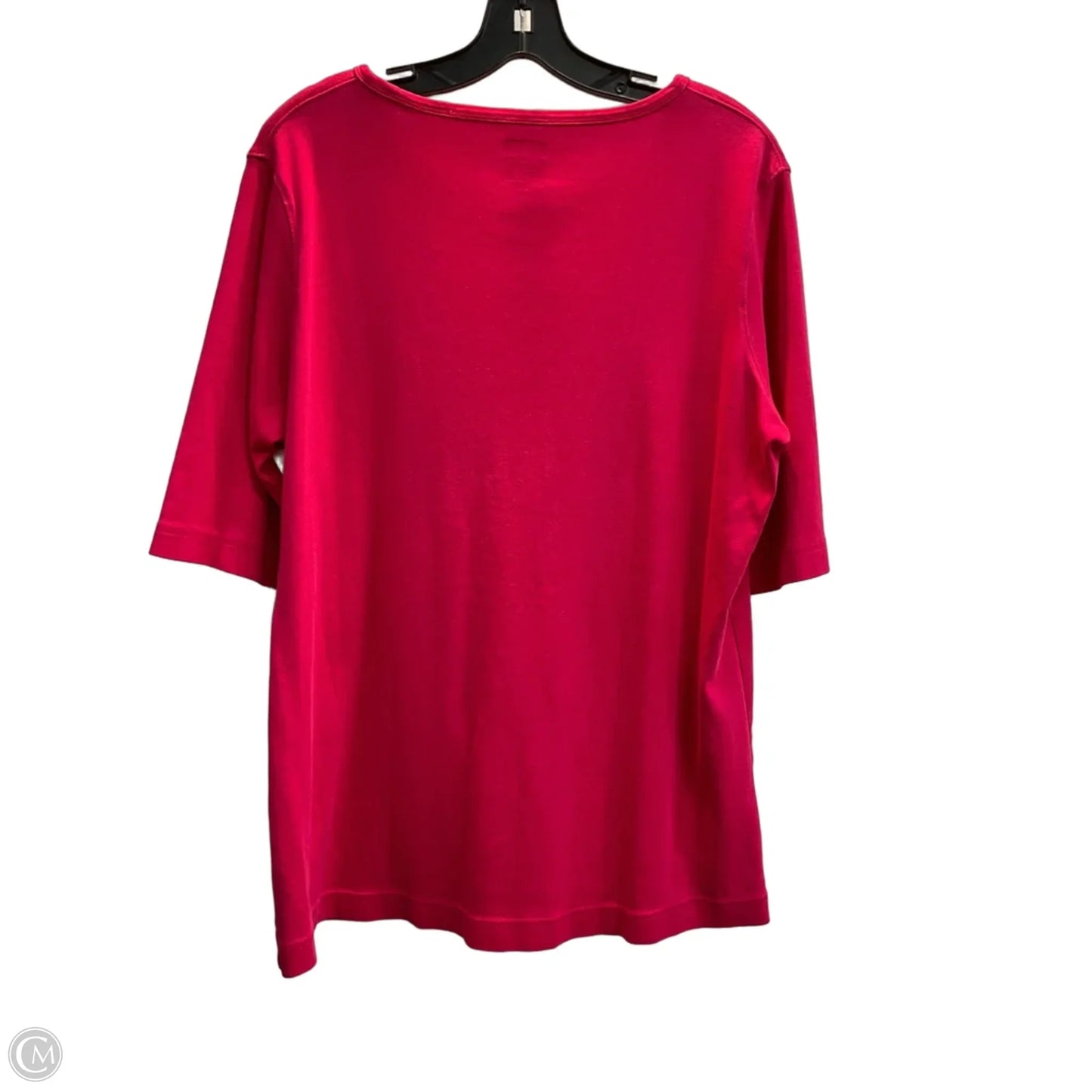 Top Short Sleeve Basic By Duluth Trading In Pink, Size: L